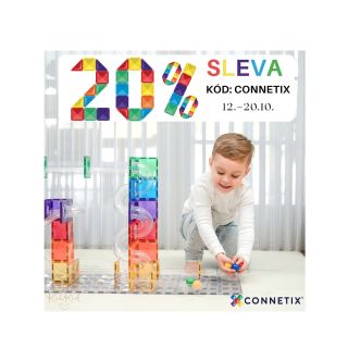 ✨ -20 % na CONNETIX – největší sleva roku! ✨ Jen jednou za rok můžete pořídit magnetické stavebnice Connetix, Learn and...